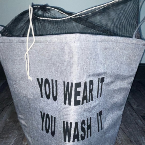 Canvas laundry bag NWOT You wear it You wash it! - Picture 1 of 5
